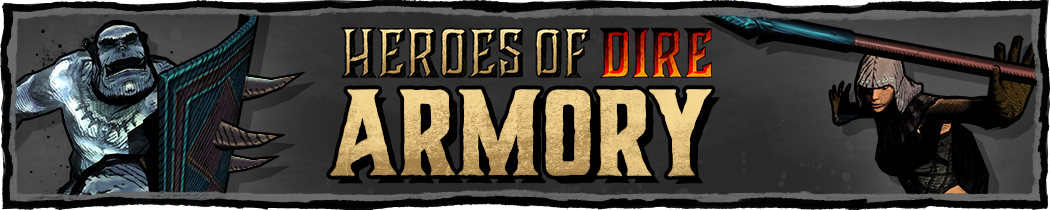 Heroes of Dire - Armory